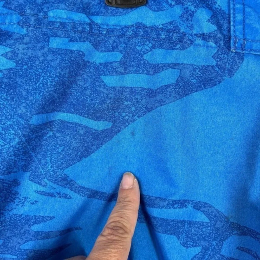 Bud Light Swim Shorts Mens M Blue Beer Party Bathing Suit Swimwear‎ Pool Beach